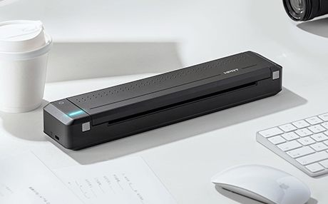 熱転写式A４モバイルプリンター